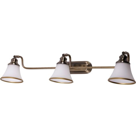 Applique retrò da parete sopra lo specchio E14 bronzo Grando 6547 Rabalux (1/3)