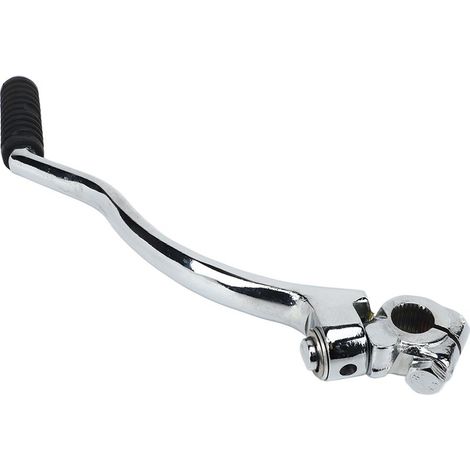 Jeffergarden Levier de démarrage 16mm levier de démarrage pliable robuste pour moto GS125 GN125 125cc 200cc 250cc moteur Dirt Bike (1/4)