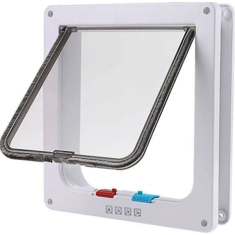 Gattaiola rivoluzionaria - Serratura magnetica premium a 4 vie - Comoda e facile da installare - Porta in legno - Porta interna in PVC - Pareti in mattoni (1/5)