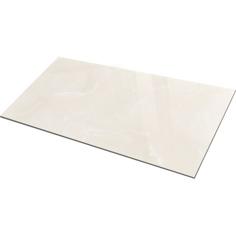 Lavita Fliese Feinsteinzeug Wand- und Bodenfliese Lema Onyx Beige Glänzend 60x120 Rektifizierte Frostbeständig Qualität Gres : 1,44 m2 pro Packung (1/5)