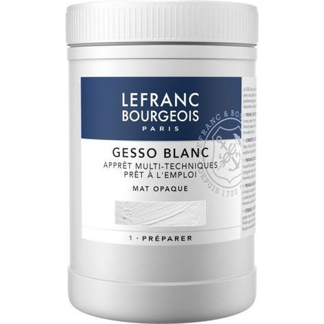 Gesso - Gesso Vaso - 500 ml - Blanc - Pour supports rigides