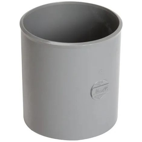 Nicoll – Manchon à coulisse PVC femelle femelle Ø125 – Raccord à coller pour tubes Ø125 – Utilisation en canalisations – Résine PVC durable (1/4)