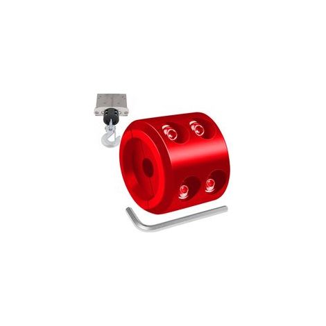Butée de câble de treuil pour, crochet de treuil UTV en caoutchouc pour corde synthétique – Gadgets de modification de voiture, fournitures de treuil (1/5)