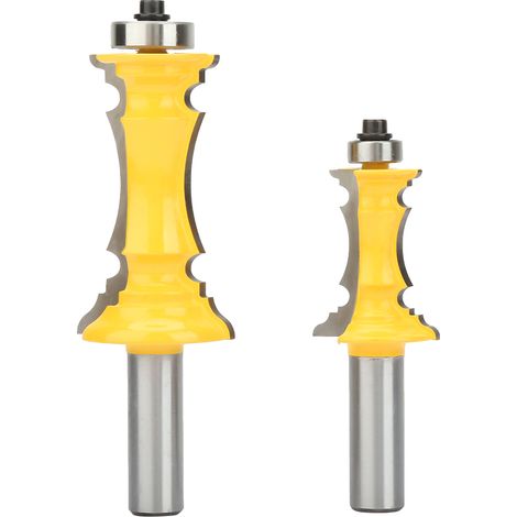 Fräserset für Zierleisten – 2 Stück – 12,7 mm Schaft zum Fräsen von Holz (1/5)