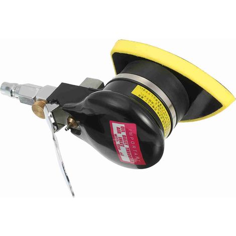 Ponceuse pneumatique silencieuse pour petits travaux de précision, avec poignée en caoutchouc confortable (1/3)