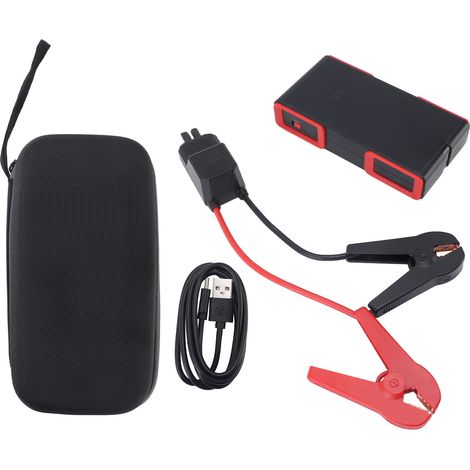 Ortviai Démarreur de Voiture 99800 mAh avec Lampe Torche – Démarrage d’Urgence pour Voitures, SUV et Moto (1/5)