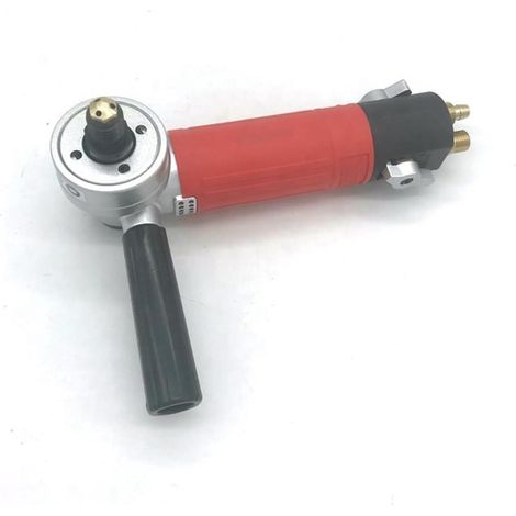 Outils pneumatiques échappement latéral polisseuse à Air Humide meuleuse d'angle à Eau d'air Ponceuse Humide for Granit, marbre, Quartz, Pierre(Zwart) (1/5)
