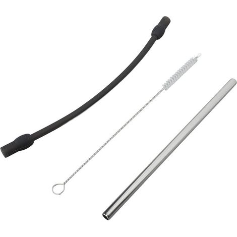 Tube de rechange pour cafetière, tube à lait en silicone et acier inoxydable avec goupillon de nettoyage, accessoires pour mousseur à lait BOSCH Siemens (1/5)