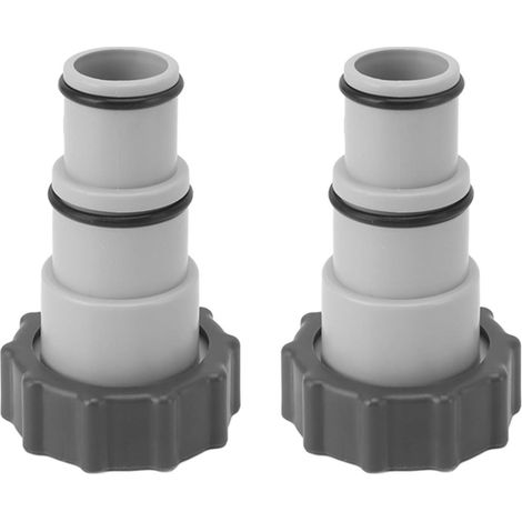 2 Stück Poolschlauchadapter, Ersatz für 1,25"- bis 1,5"-Poolfilterschläuche Typ A für Schwimmbecken (1/5)