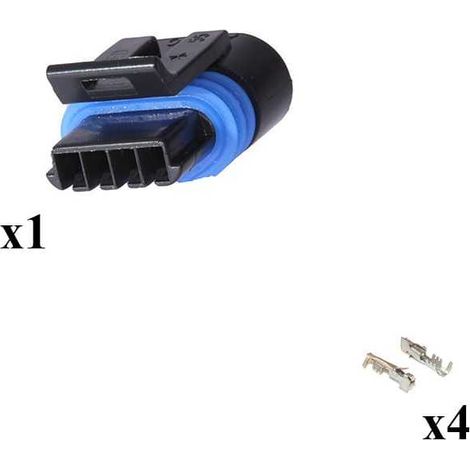 Kit connettore Metri-Pack 150.2 porta femmina 4 vie