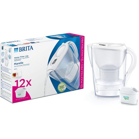 Brita - marella me4w white incl 12mxpro cu ceb - 1051129 - 4006387124298