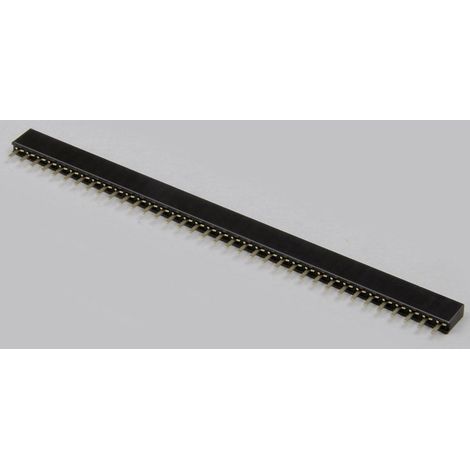 TRU COMPONENTS Buchsenleiste (Standard) Anzahl Reihen: 1 Polzahl je Reihe: 6 TC-2506310 1 St.
