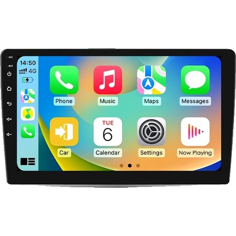 Autoradio con touchscreen, formato standard, compatibile con Alfa Romeo MiTo 955 2008-2016, P4-CP (4G 64G 4CORE) (1/2)