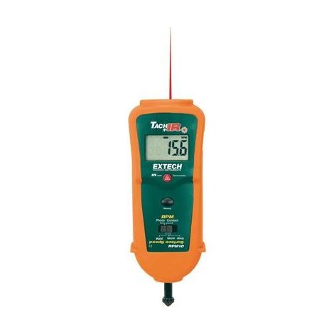 Herramienta de medición extech rpm10 láser sin contacto precisa (1/2)