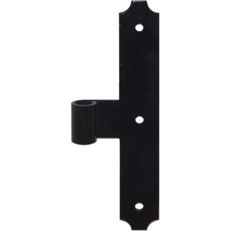 CANTONALE CENTRALE A T 180x30x28MM - VERNICIATO COLORE NERO (1/2)