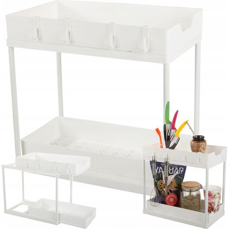 Organizzatore da cucina W-518 bianco (16) (1/5)