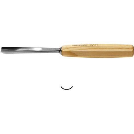 Gouge à sculpter droite Profil Pfeil PF08-40