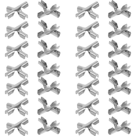 Boucles en croix invisibles acier inoxydable 2 (1/5)