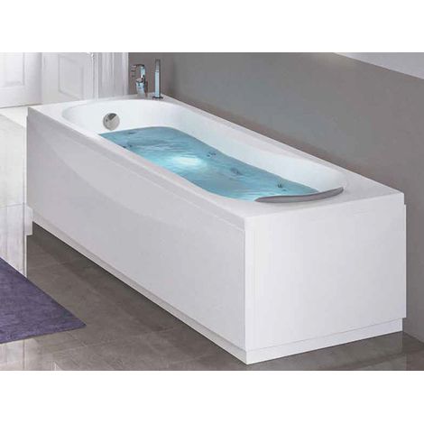Baignoire rectangulaire Calypso sans cadre 150x70x55cm blanche