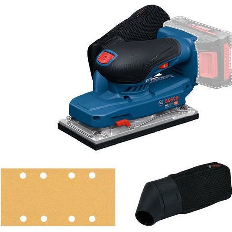 Lijadora vibrante inalámbrica 18V PRO HEAVY DUTY GSS18V-18 - BOSCH - sin batería ni cargador - L-Boxx - 06019R7001 (1/3)