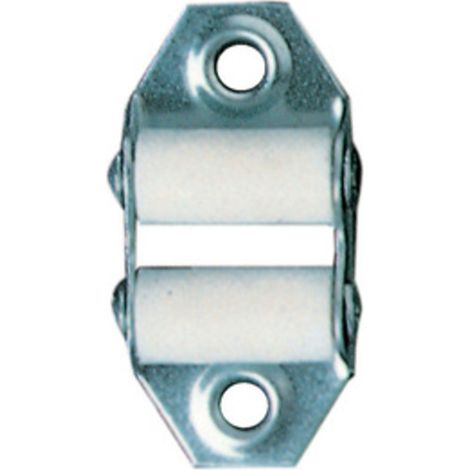 GUIDACINGHIA FERRO VERTICALE C/RULLINI PLASTICA Q.TA 50