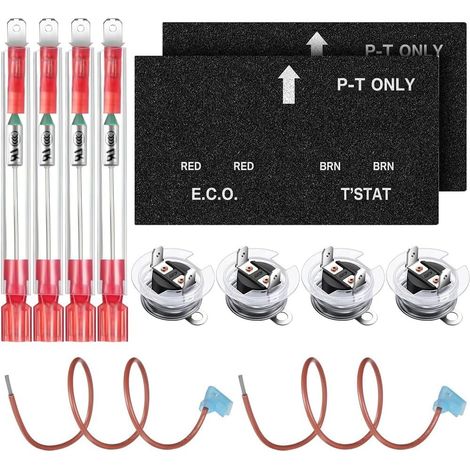 Coupure Thermique pour Chauffe-Eau RV avec Kit D'Assemblage de Thermostat ECO, Pièce de Rechange pour 93866 91447 (1/5)