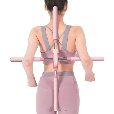 Bâton de Yoga Bâtonnets de Posture Barre de Yoga Correcteur de Posture pour le Dos (1/3)
