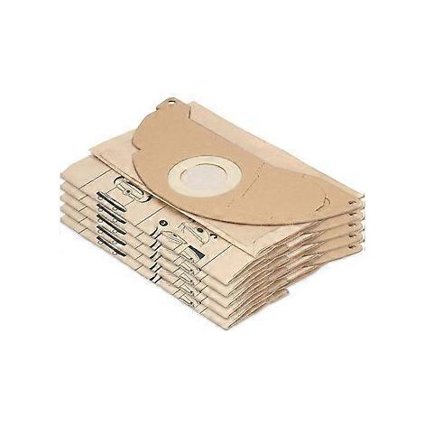 Lot de 20 sacs pour aspirateur compatibles avec les aspirateurs Krcher WD2 et MV2 - Remplace les sacs Krcher 6.904-322.0 (1/5)