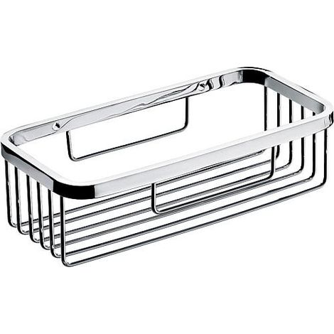 Panier à éponges SYSTEME 2 avec fixation murale directe chromé (1/3)