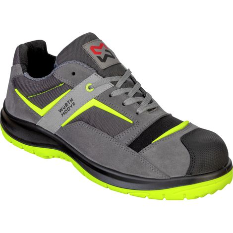 Chaussures de sécurité SB P E FO WRU Stretch X Electric grises/jaunes 46