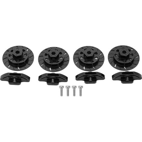 Disque de frein en alliage d'aluminium haute résistance pour voiture télécommandée 1/10, pièce de rechange métallique pour Axial RBX10. (1/5)