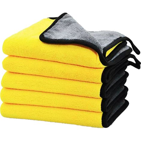 Lot de lavage double face absorbants et anti-rayures nettoyer sécher les vitres