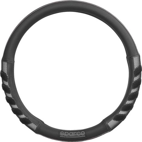 Couvre-volant Grip - Noir et Gris (1/4)
