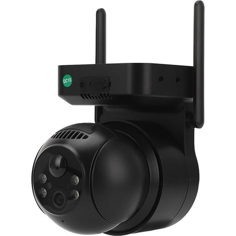 Caméra de Surveillance Solaire Extérieure sans Fil WiFi HD Batterie Intégrée Vision Nocturne (1/5)