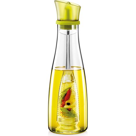 Tescoma 642762 Vitamino Oliera con Infusore, Vetro, Verde, 500 ml, 1 Pezzo (1/5)