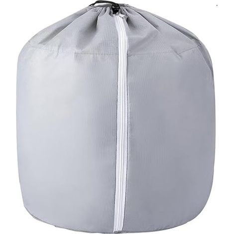 Housse de protection pour plantes à fermeture éclair pour l'hiver, sac antigel adapté pour diverses petites plantes en pot à l'extérieur (65 x 70 cm) (1/5)