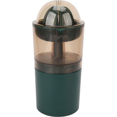 Presse-agrumes Mini Vert pour Citrons et Limes, Machine à Jus Domestique avec Rendement +30%, Alimentation DC3.7V (1/5)