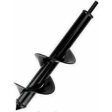 8x60cm Jardin Auger Foret Jardin Post Hole Digger avec Non-Slip Hex entraînement Usine Fleur Ampoule Spirale Bedding mèche cultivateur du Sol à la Main (1/3)