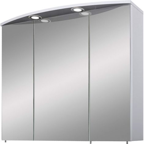 Armoire De Toilette avec Miroir, Largeur 70 cm (1/5)