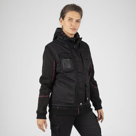 MARYSE GILET SANS MANCHES DE TRAVAIL 1452 Noir XL (1/5)