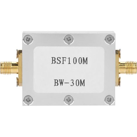 Filtre coupe-bande passif 88-108 MHz, filtre anti-interférences FM (1/5)