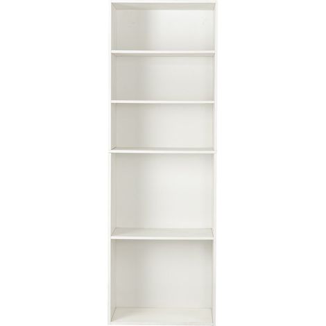 Armadio "Opéra" con 5 ripiani - 60 x 45 x 180 cm - Bianco