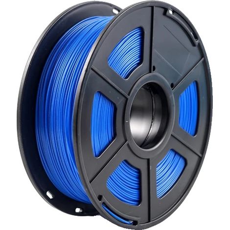 Filamento para impresora 3D, material PETG, fácil impresión, azul. (1/2)