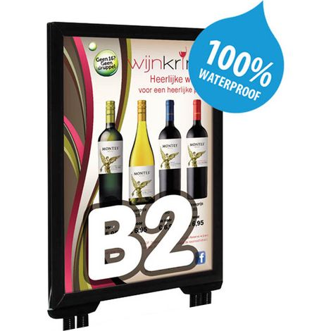 Panneau d'affichage B2 couleur NOIR pour WIND PRO et SWING PRO (1/2)