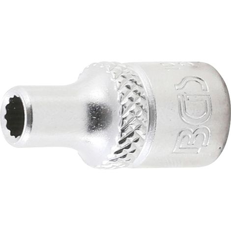Llave de vaso 12 caras  entrada 6,3 mm (1/4")  5/32"
