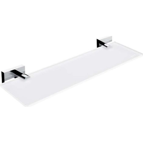 Nimco Keira - Balda, longitud 40 cm, cristal esmerilado/cromo KE 22091B-40-26 (1/2)