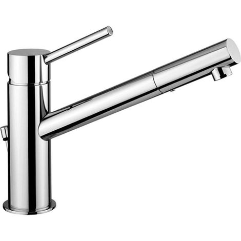 Miscelatore lavabo canna lunga Paffoni serie Birillo BI085CR Cromato - Ottone (1/3)