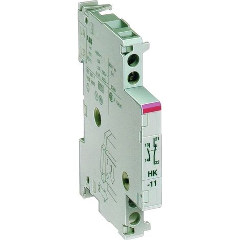 Contact auxiliaire ABB 2 contacts 2 N/F latérale HK1 ( Prix pour 1 )