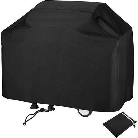 Housse Barbecue 145x61x117cm, Barbecue Bâche de Protection BBQ, Couverture de Grill Anti-Vent/Anti-UV/Anti-l'eau/Anti-l'Humidité/Antipoussière (1/5)