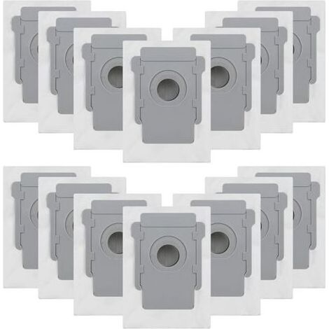Lot de 14 Sacs aspirateur pour IRobot Roomba i7/i7+/i3/i3+/i4/i4+/i6/i6+/i8/i8+/S9/S9+/j7/j7+/E5/E6/E7 Sac de rechange pour IRobot Roomba I7 Kit accessoires (A-14 Pièces) (1/5)